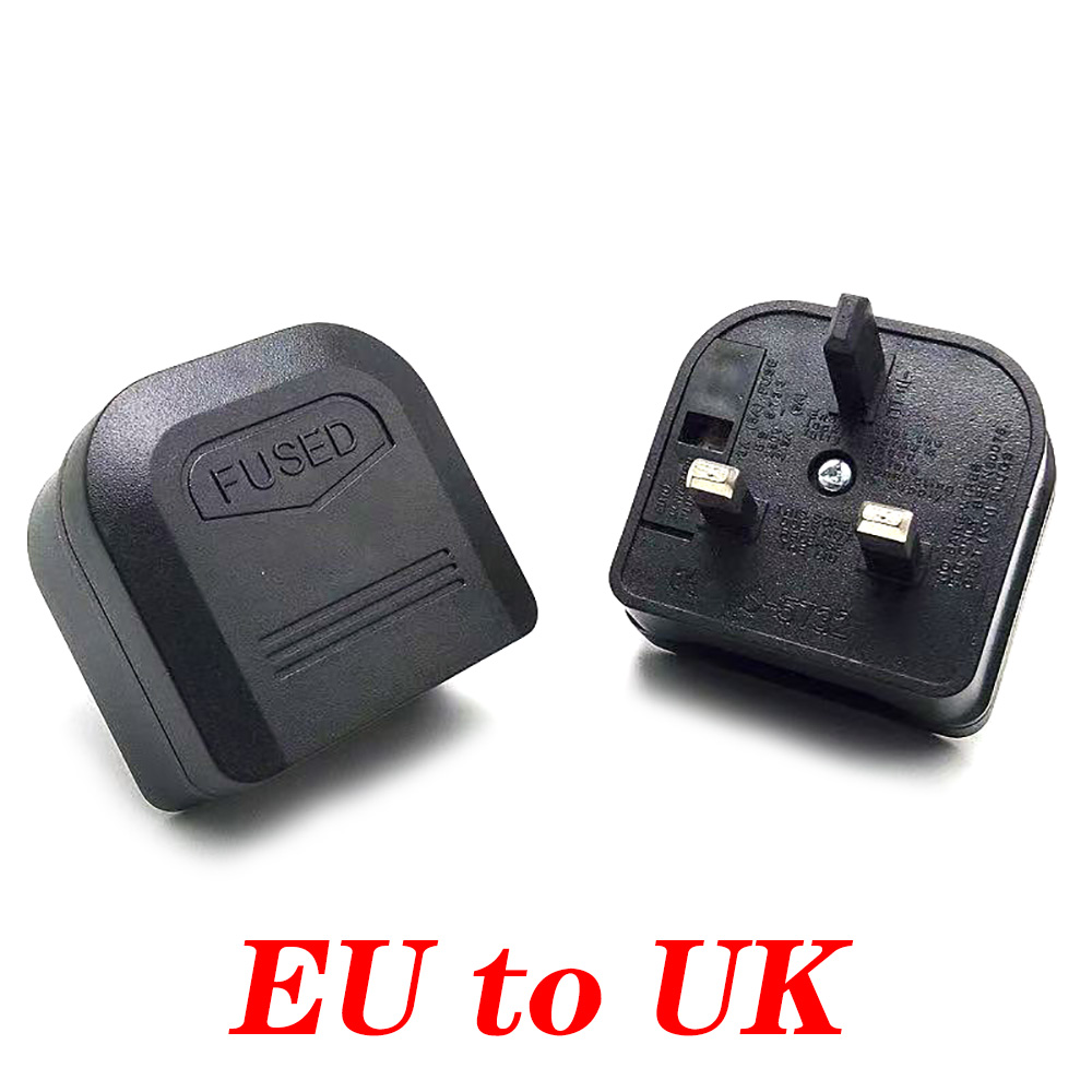 EU To UK Plug Adapter With 13A - Eyelash Extension Uk ulasan dan harga