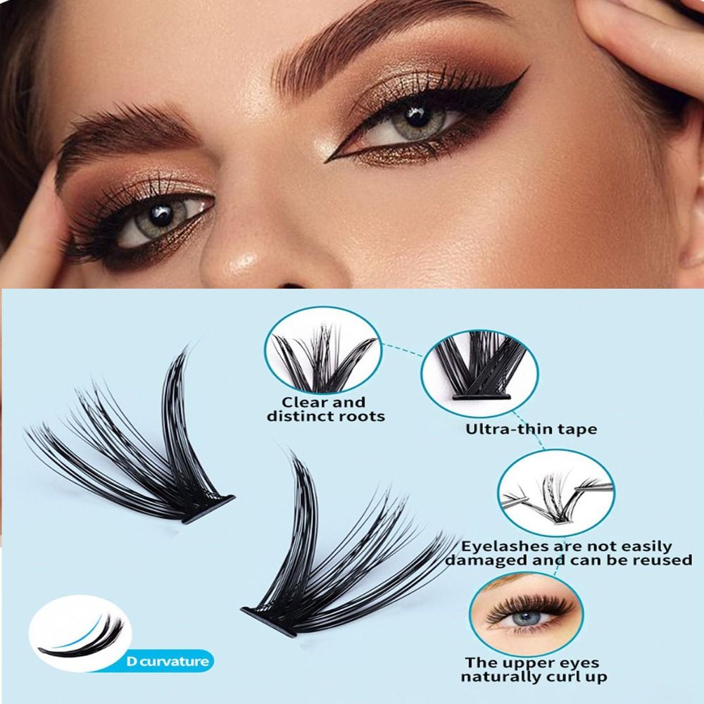 Natural Look False Eyelashes 3 - Eyelash Extension Volume Styles ulasan dan harga