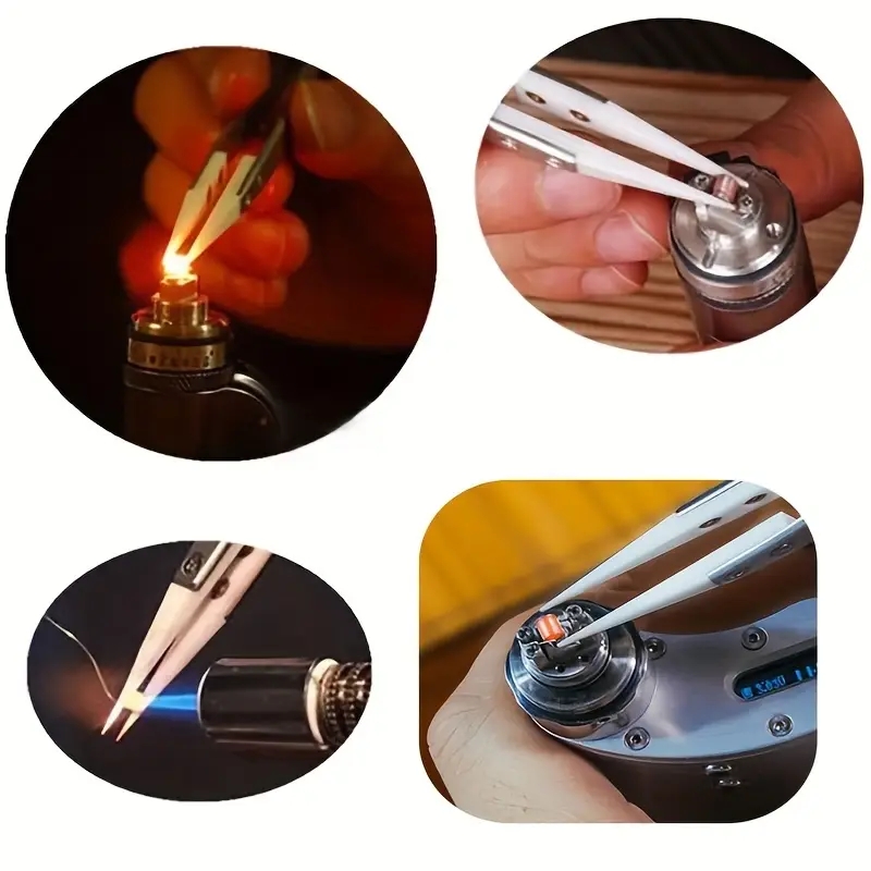 Ceramic antistatic tweezers, i - Isolation Tweezer Curved ulasan dan harga
